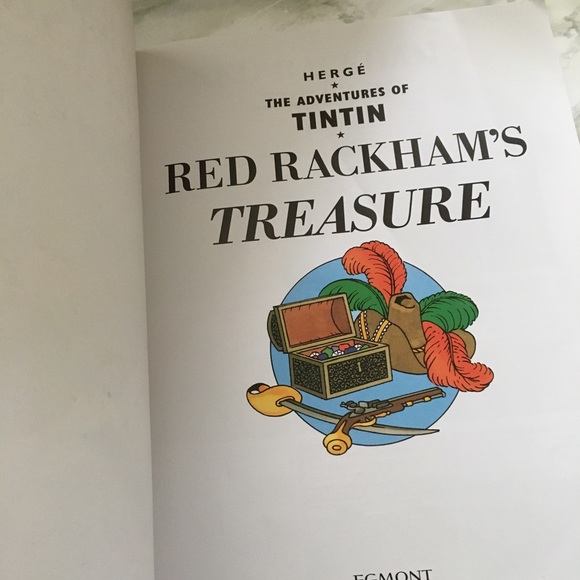 Tintin book - Red Rackham’s Treasure - Picture 4 of 5